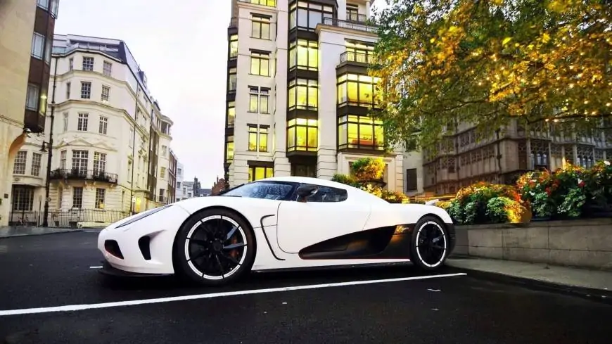 White Car Wallpaper Free Images