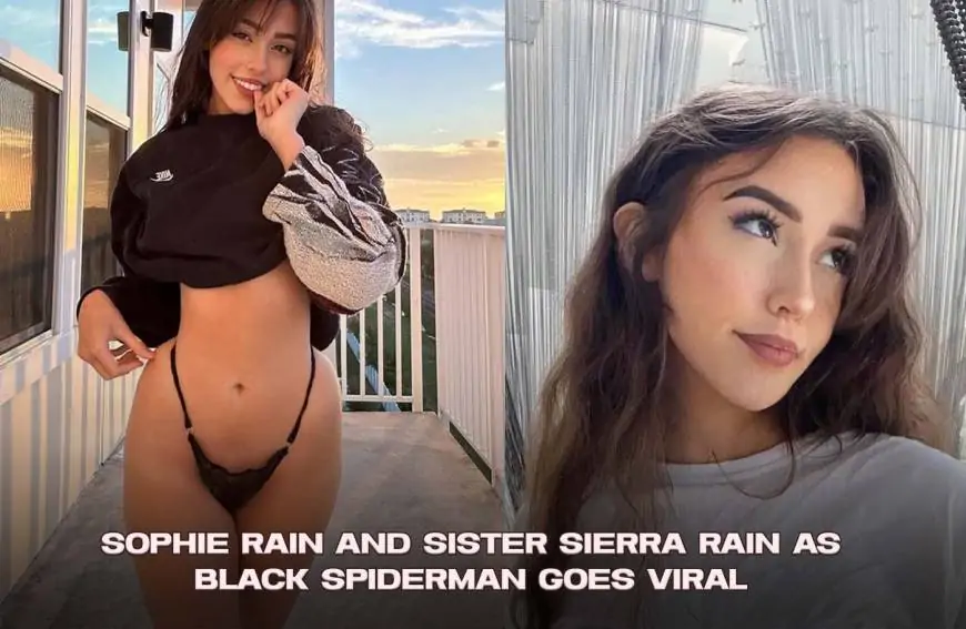[WATCH VIDEO] Sophie Rain and sister Sierra Rain as Black Spiderman goes viral