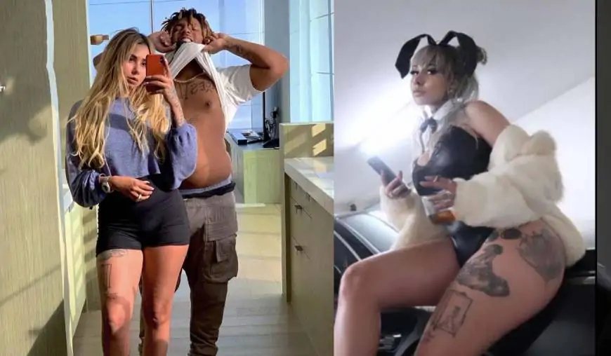WATCH- Netizens disapprove of Ally Lotti release of her sex tape with Juice WRLD online