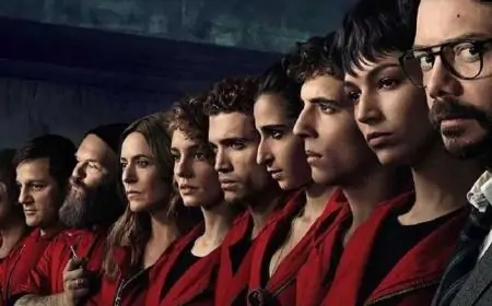 Download Money Heist (Season 01-05) (Dual Audio) Netflix Series In 480p [120 MB] | 720p [320 MB]