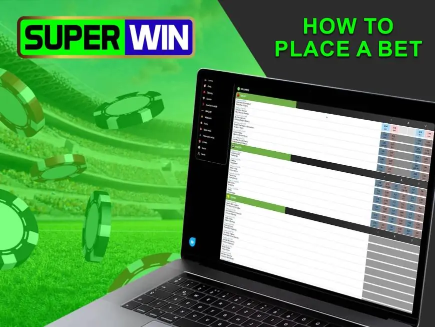 How to Place a Bet at SuperWin