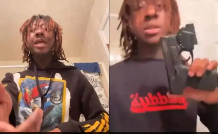 Teenage rapper Rylo Huncho’s last post when he accidentally shoots himself in the head