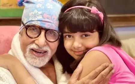 Aaradhya Bachchan's cute pics with Aishwarya Rai, Amitabh Bachchan, Abhishek Bachchan