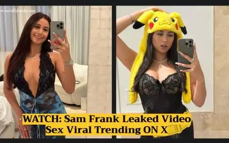 WATCH: Sam Frank Leaked Bathroom Video Viral Trending ON X