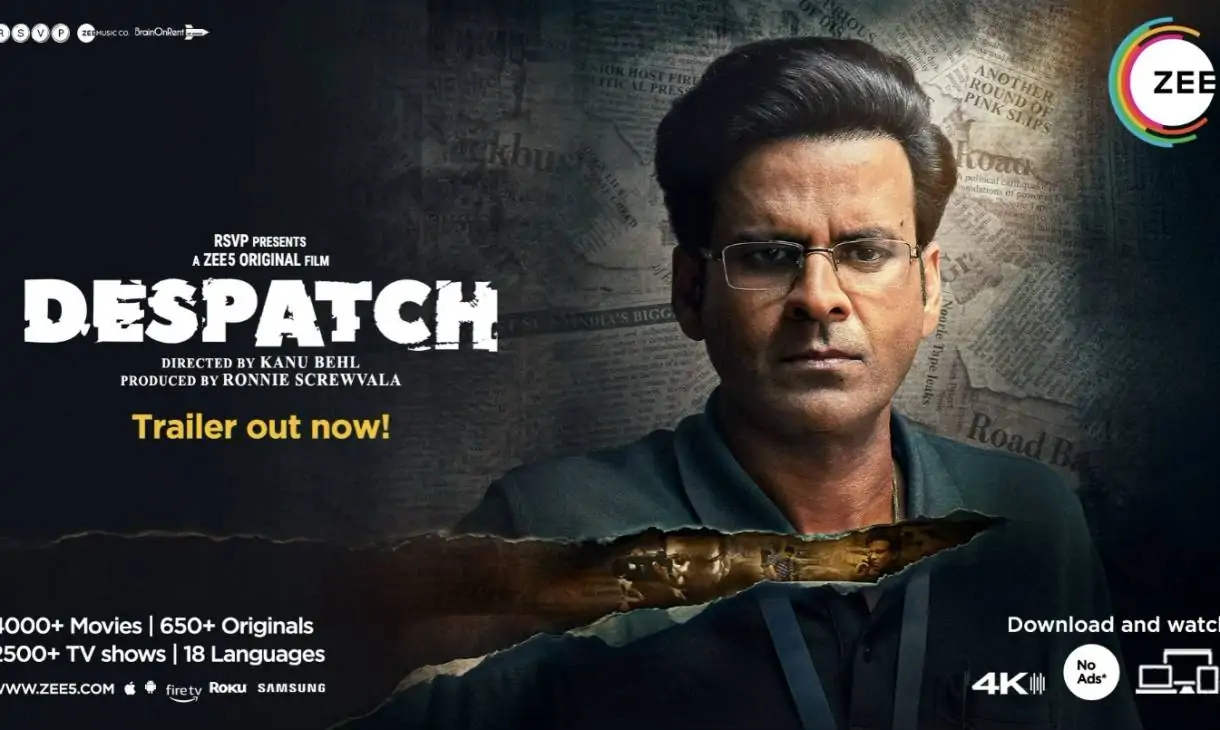 Watch Movies Packed with Drama and Crime—Despatch on ZEE5 Delivers Thrills