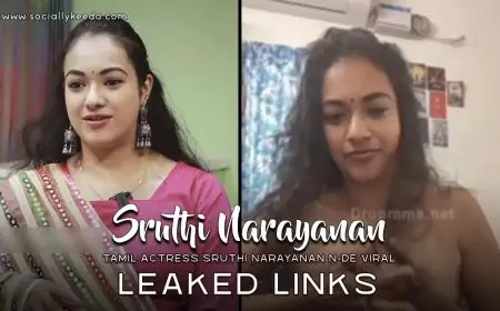 WATCH: Tamil Actress Sruthi Narayanan N*de Viral Leaked Links