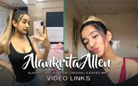 WATCH: Alankrita Allen Viral Original (Leaked Mms) Video Links