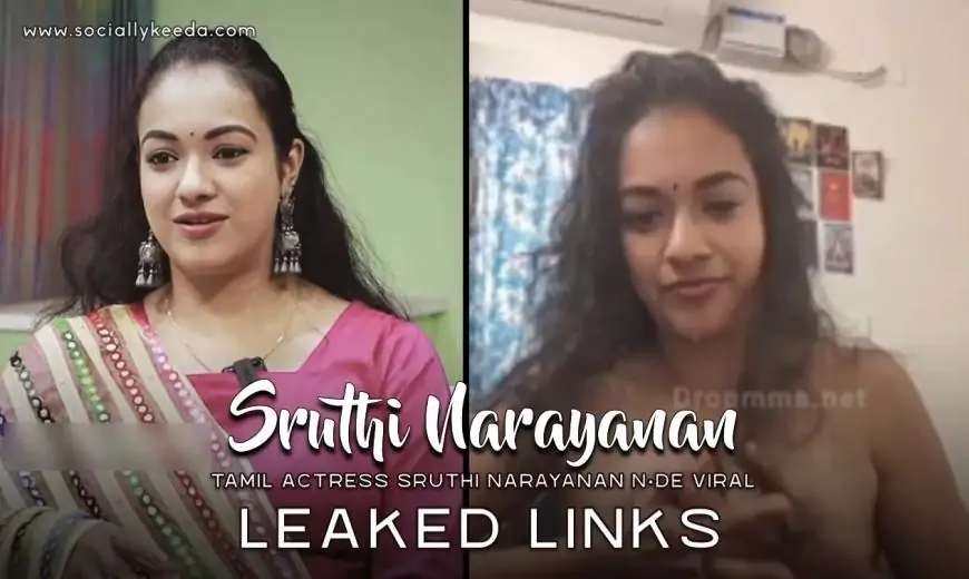 WATCH: Tamil Actress Sruthi Narayanan N*de Viral Leaked Links