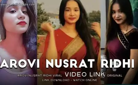 WATCH: Arovi Nusrat Ridhi Viral Video link Original Link Bangladeshi