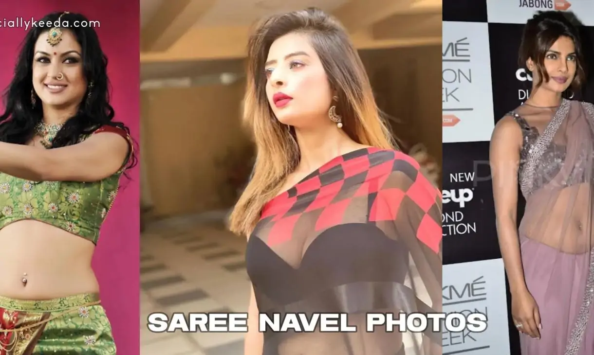 Indian Women Photos Saree Navel