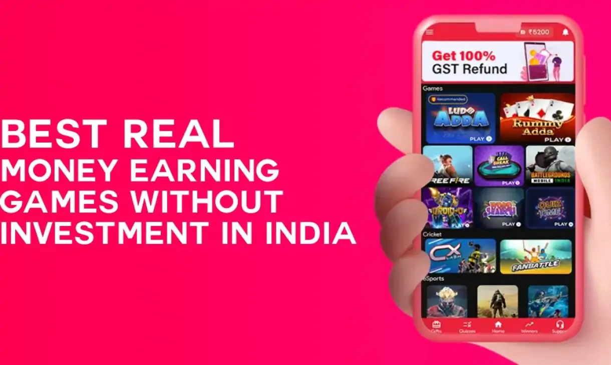 Best Real Money Earning Games Without Investment in India