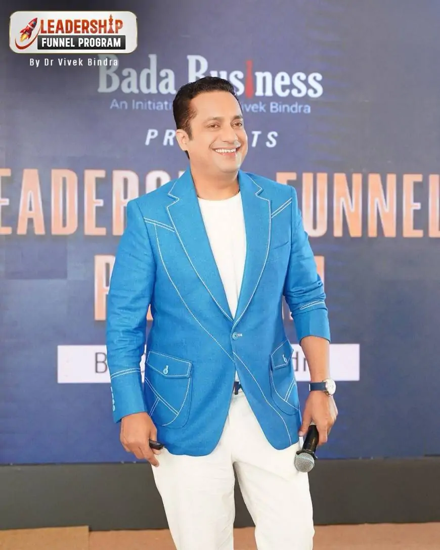Dr. Vivek Bindra : Motivational Speaker Biography | Wikipedia, Family, Education, Net Worth, Wife