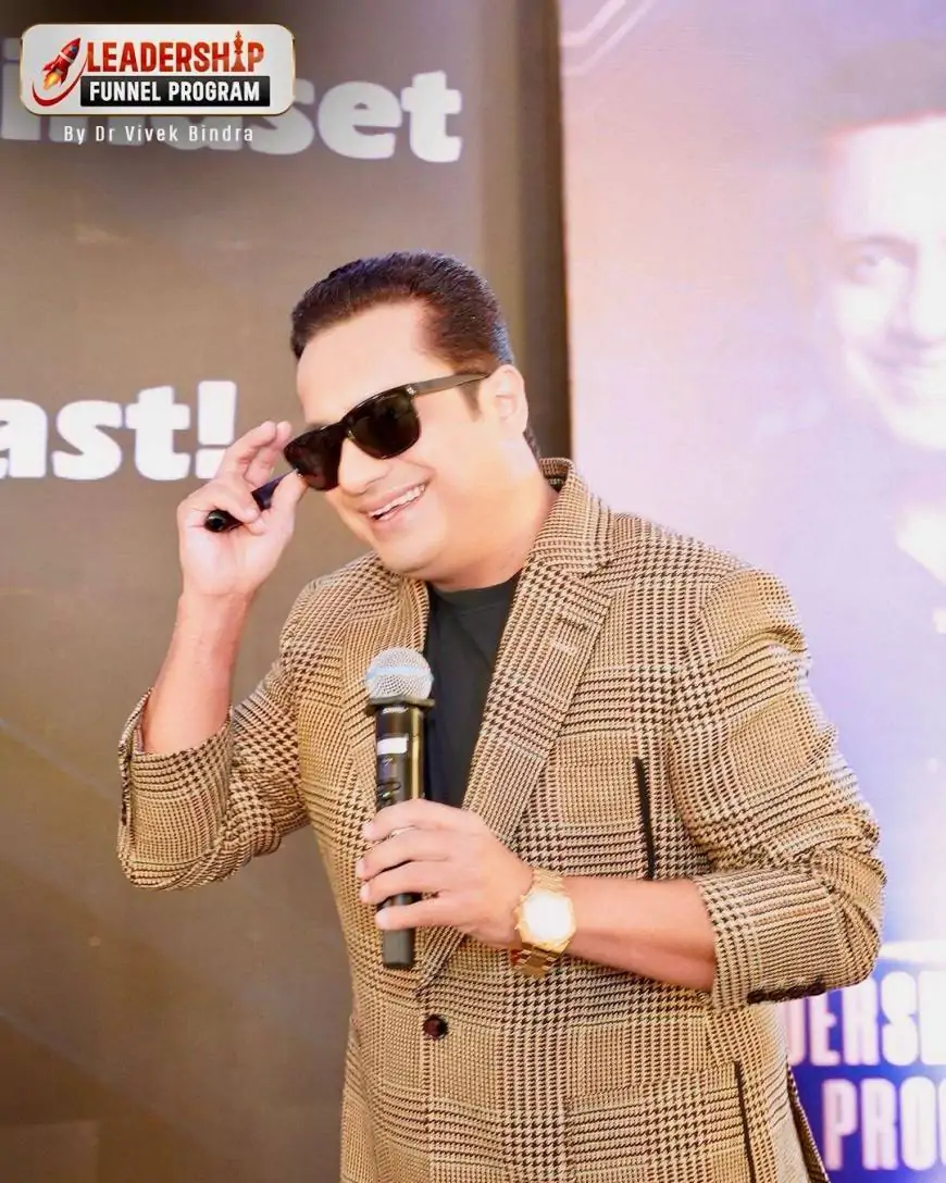 Dr. Vivek Bindra : Motivational Speaker Biography | Wikipedia, Family, Education, Net Worth, Wife