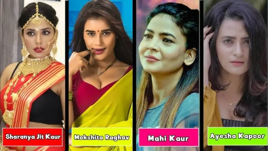 All Kooku Web Series Cast With Actress Names And Images List