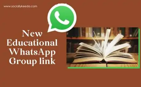 500+ New Educational WhatsApp group link 2025 For Join