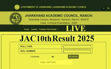 JAC Jharkhand 10th Result 2025 Declared: 91.71% Students Pass – Check Your Marks Now!