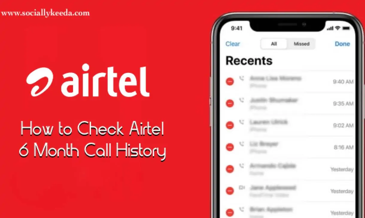 How to Check Airtel Call History
