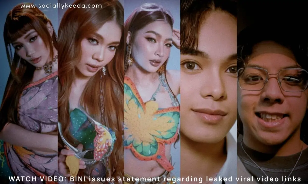 (From left) BINI’s Jhoanna, Stacey, and Colet, GAT’s Ethan David, and Shawn Castro. Images: X/@bini_ph, @VivaArtists_, Instagram/@shawncastrooo