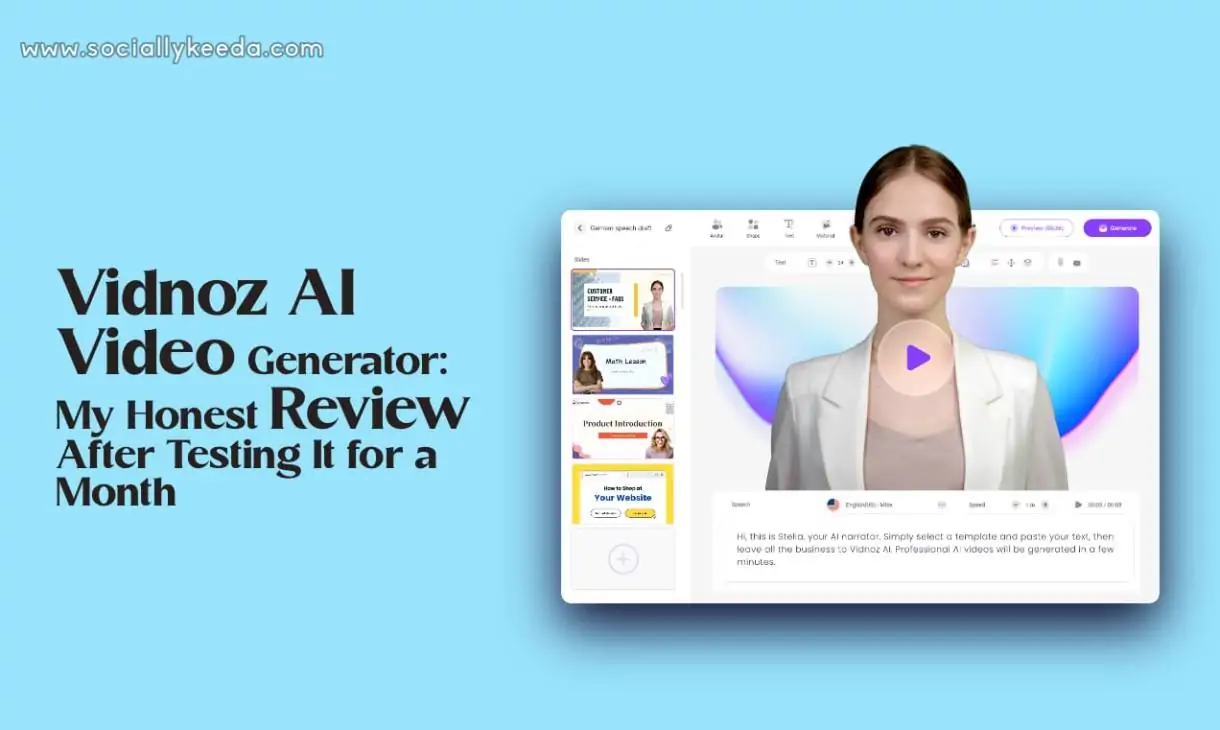 Vidnoz AI Video Generator