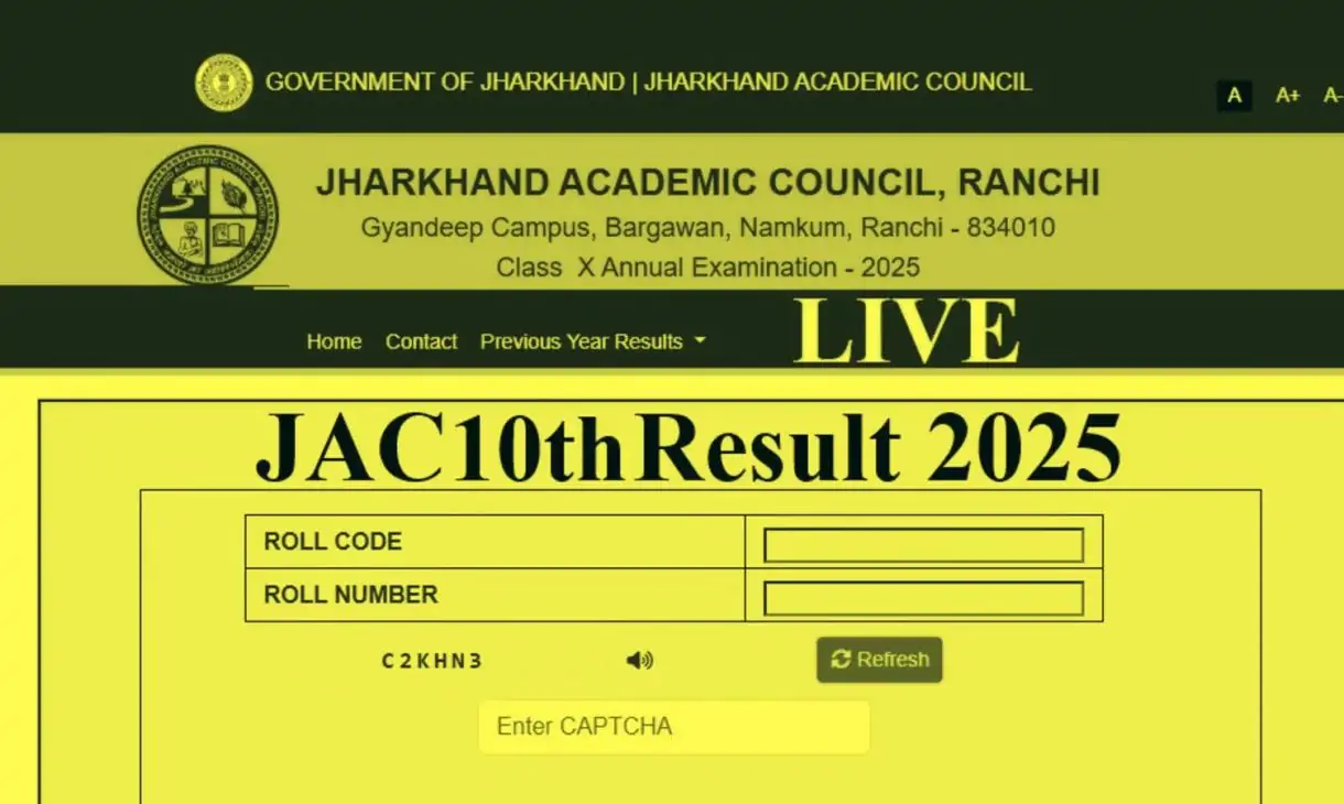 JAC Jharkhand 10th Result