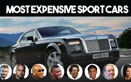 Top 10 Celebrities Who Owned Most Expensive Sports Cars