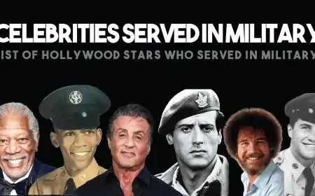 10 Famous Hollywood Celebrities That Served in The Military