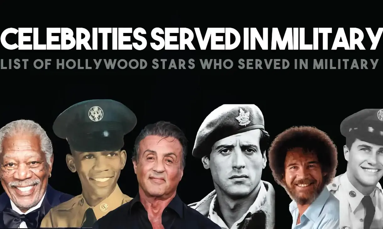 Famous Hollywood Celebrities That Served in The Military