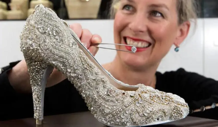 Kathryn Wilson: $418,450 The Diamond Dream Shoes