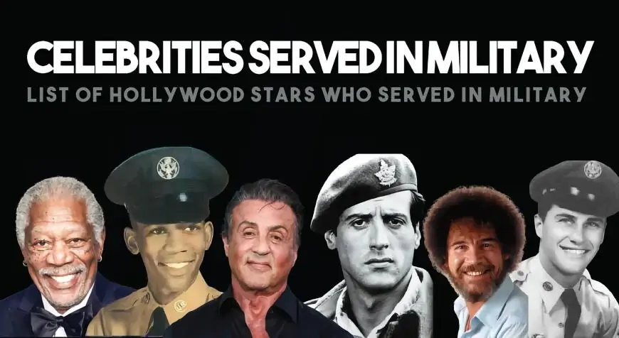10 Famous Hollywood Celebrities That Served in The Military