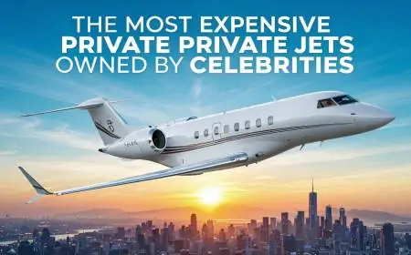 The Most Expensive Private Jets Owned by Celebrities