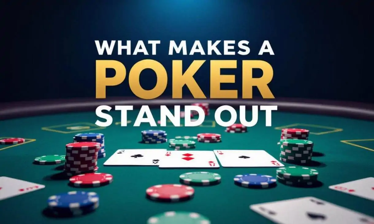 What Makes a Poker Platform Stand Out