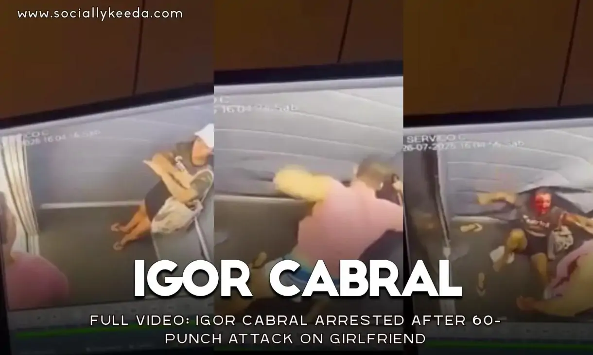Igor Cabral Arrested After 60-Punch Attack on Girlfriend