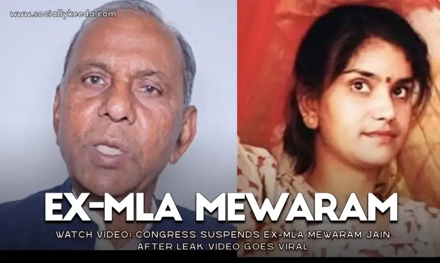 WATCH VIDEO: Congress Suspends Ex-MLA Mewaram Jain After Leak Video Goes Viral