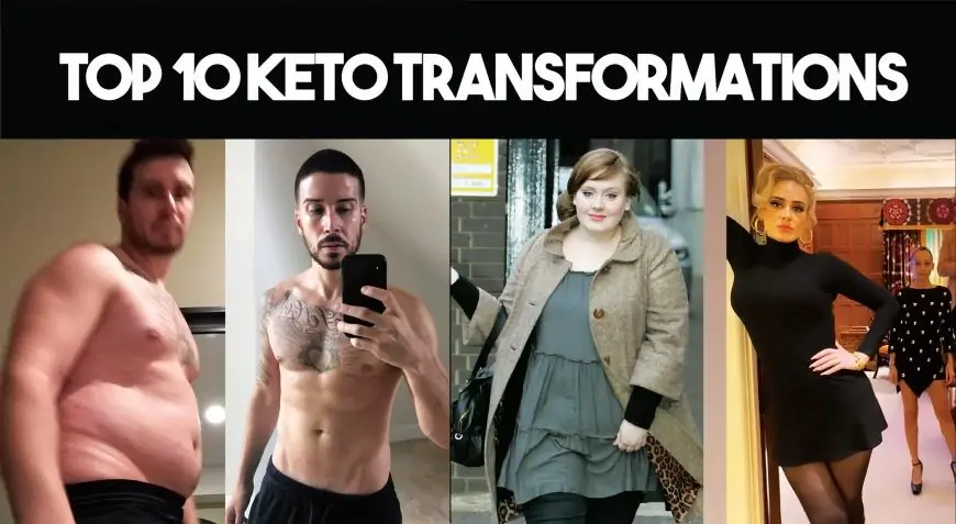 Top 10 Impressive Celebrity Keto Transformations (With Pictures)