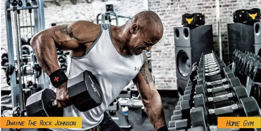 Dwayne The Rock Johnson – Home Gym