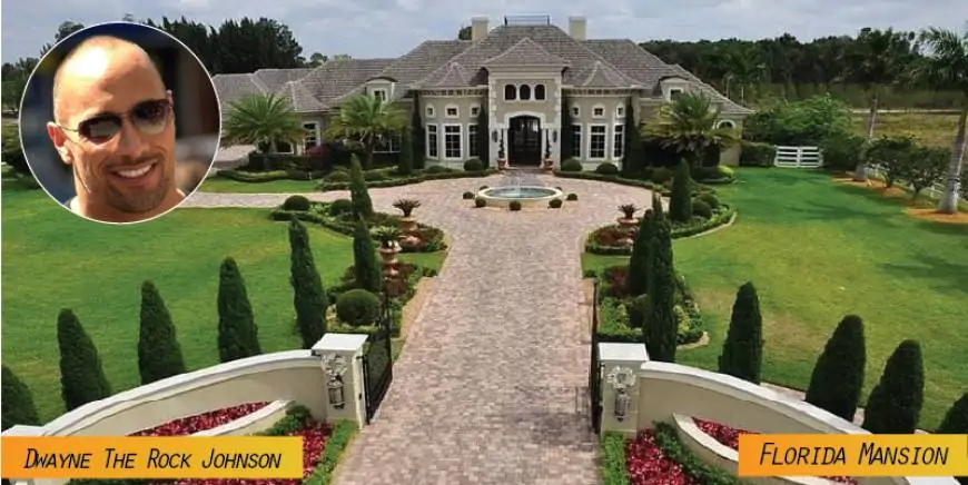 Dwayne The Rock Johnson – Expensive Houses- Florida Mansion