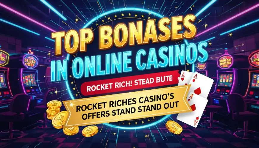 Top Bonuses in Online Casinos — Why Rocket Riches Casino’s Offers Stand Out