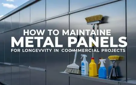 How To Maintain Metal Panels For Longevity In Commercial Projects