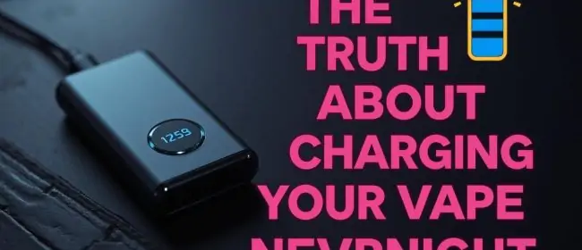 The Truth About Charging Your Vape Overnight