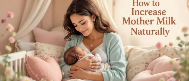 How to Increase Breast Milk Naturally:  Guide for New Moms