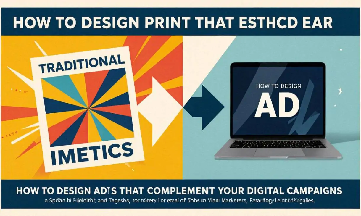 How To Design Print Ads That Complement Your Digital Campaigns