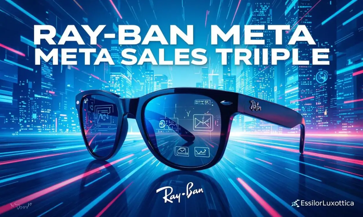 Ray-Ban Meta Sales Triple as EssilorLuxottica Bets Big on Augmented Reality