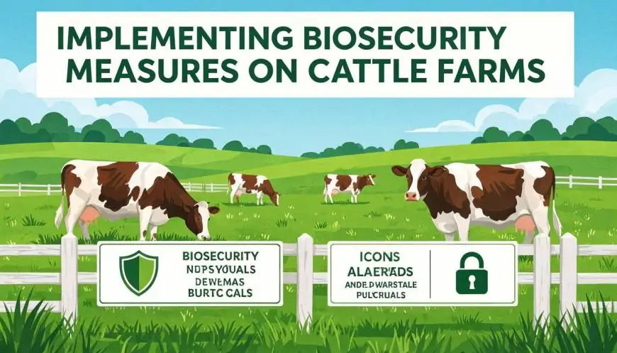 How To Implement Biosecurity Measures On Cattle Farms
