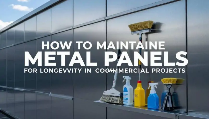 How To Maintain Metal Panels For Longevity In Commercial Projects