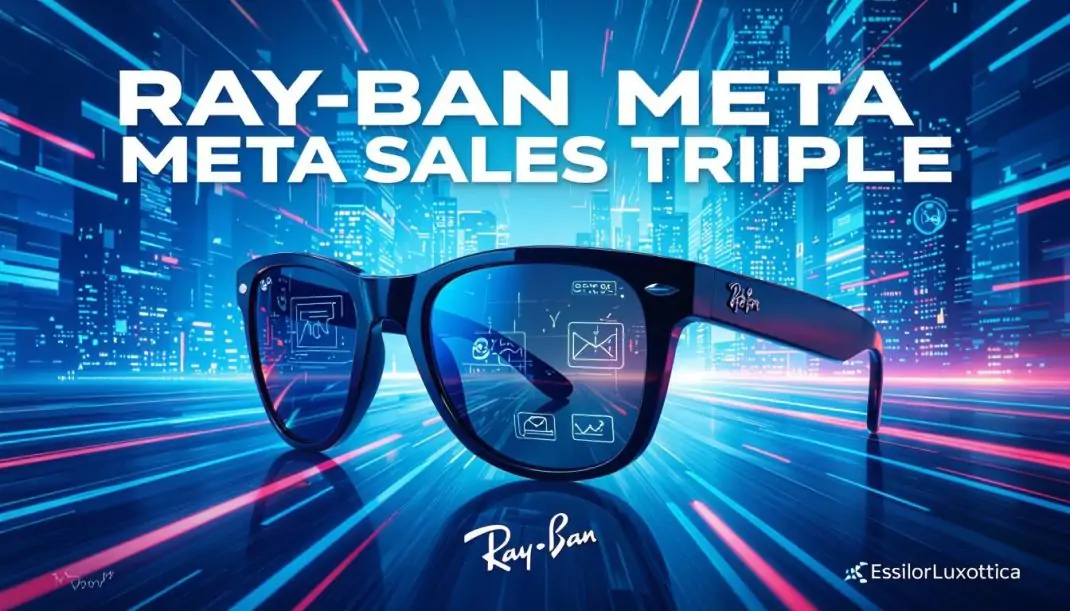 Ray-Ban Meta Sales Triple as EssilorLuxottica Bets Big on Augmented Reality