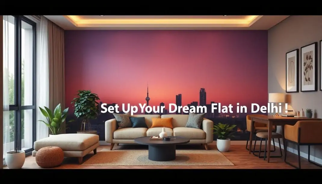 How to Set Up a Fully Furnished Flat in Delhi with Furniture on Rent