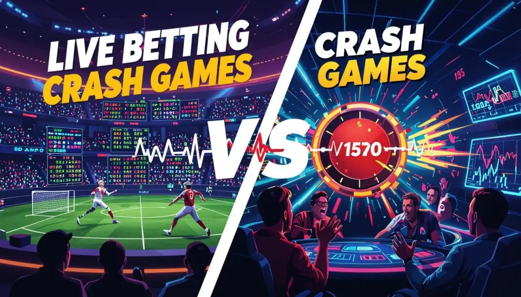 Live Betting or Crash Games: Which One Gets Your Pulse Racing?