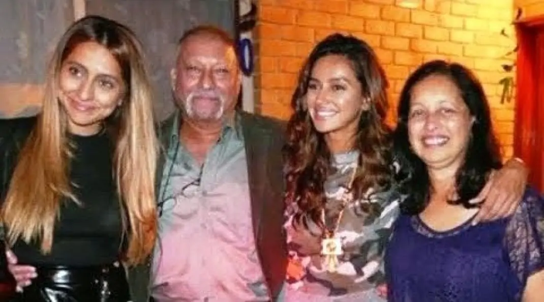 Shibani Dandekar Family