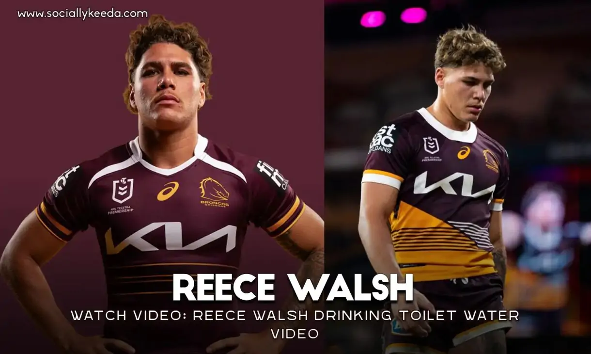 Reece Walsh Drinking Toilet Water Video