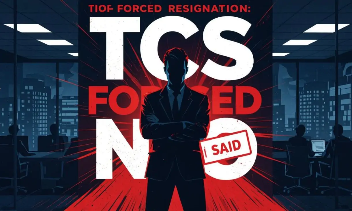 TCS Forced Resignation
